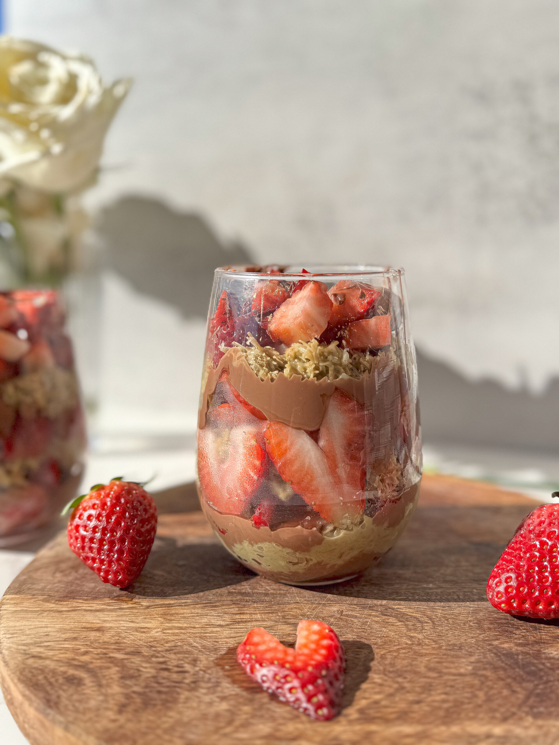 Dubai Chocolate Strawberry Cup